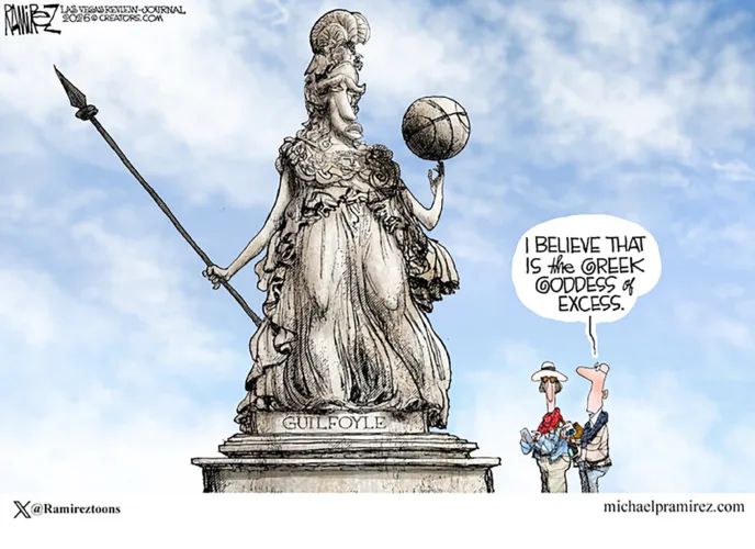 Editorial cartoon for Oct. 14, 2026